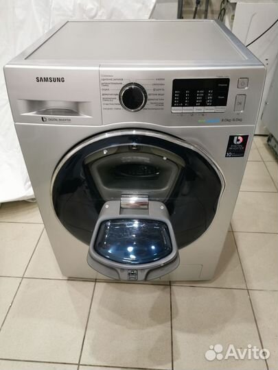 Стиральная машина samsung с сушкой 8/6кг инвертор