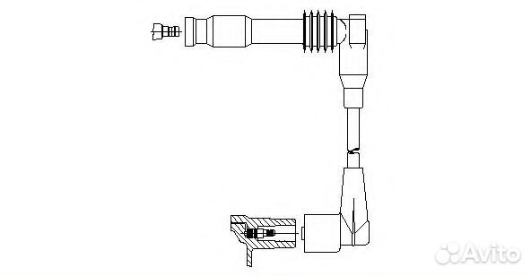 Провода в / в к-т opel / daewoo