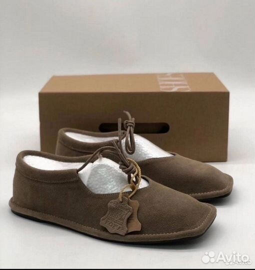 Туфли замшевые 2025