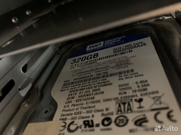 Компьютер 8GB/GT640/320GB