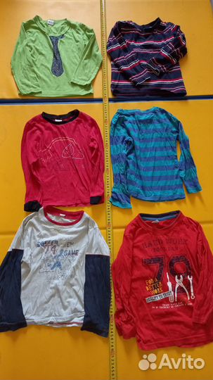 Пакет Лонгслив Рубашки Водолазки 98 104 110 116