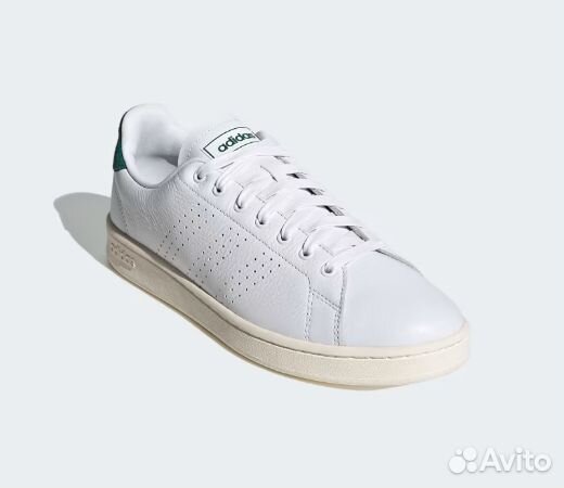 Кеды кожа Adidas Advantage ориг. Rus 46.5 (UK 12)