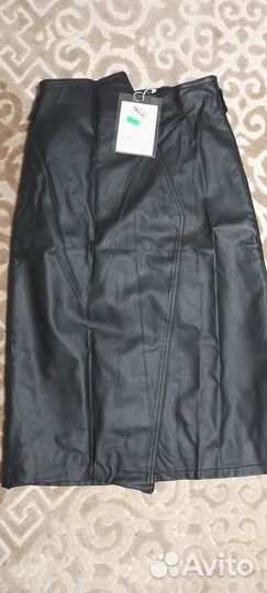 Кожаная юбка
