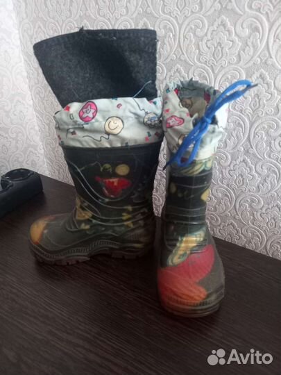 Резиновые сапоги детские
