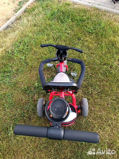 Велосипед детский с ручкой