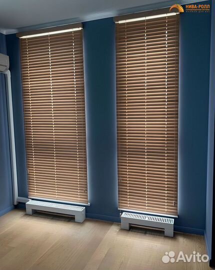 Жалюзи деревянные ламели 25/50