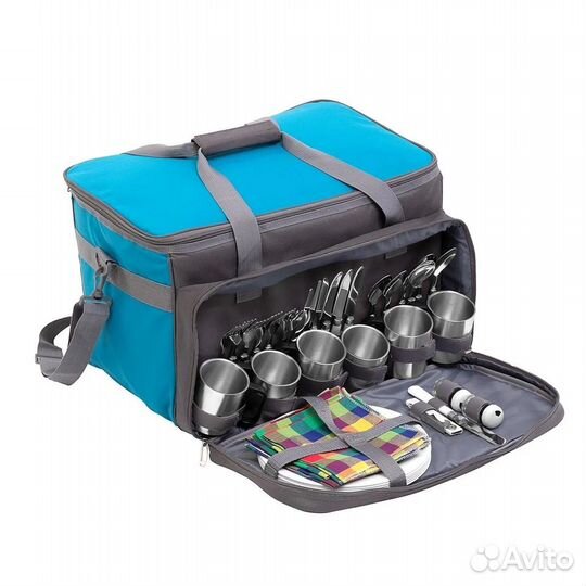 Набор для пикника на 6 персон HS-811(6) BG Helios