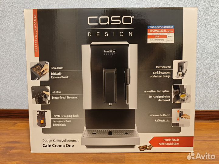 Кофемашина Caso cafe crema ONE