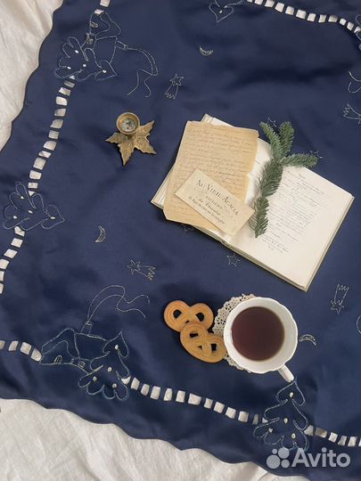 Скатерти новогодние винтаж