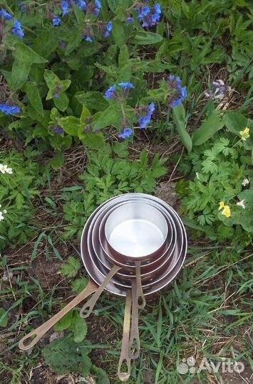 Медные ковши из Франции