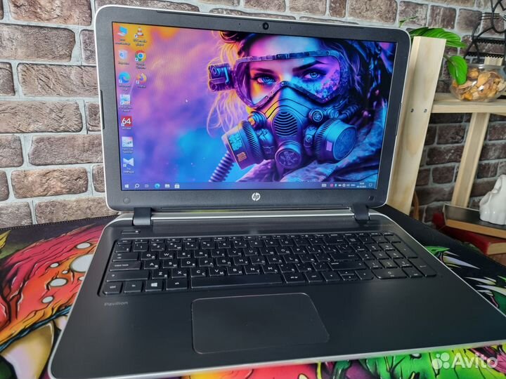 HP 15 AMD A4-6210/8GB/R3/SSD256