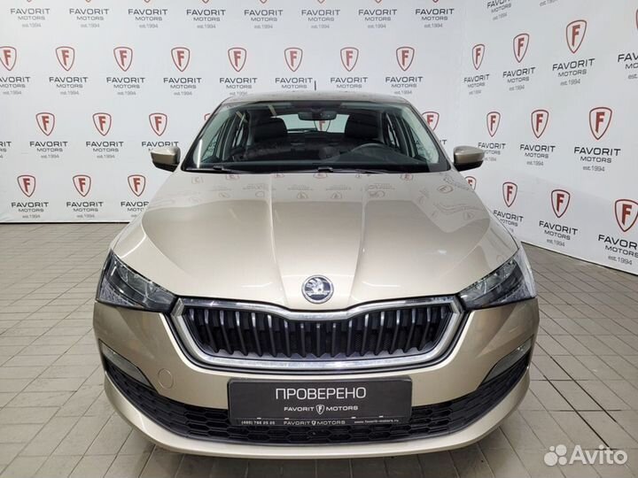 Skoda Rapid 1.6 AT, 2020, 46 884 км