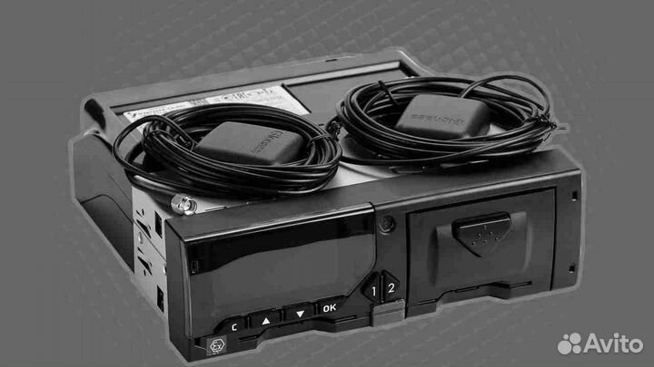 Цифровой тахограф Меркурий та-001, с скзи