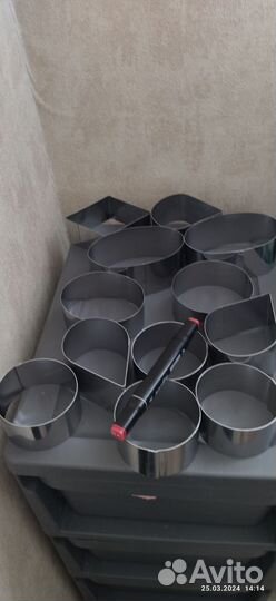 Формочки для выпечки, для гарнира,для салата