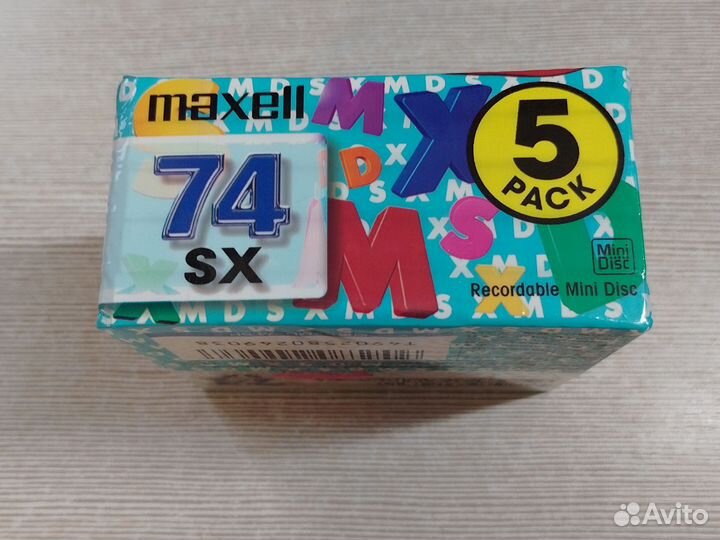 Минидиски MD Maxell SX 74 Japan