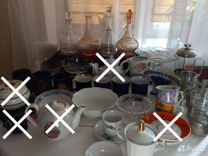 Посуда разная