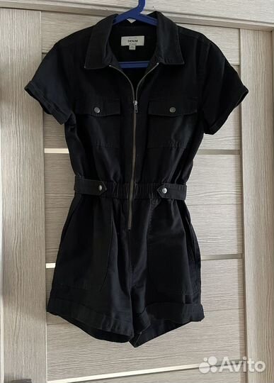 Джинсовый комбинезон new look