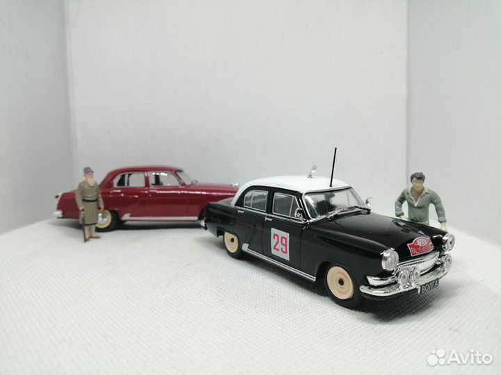 Модель газ-21 «Волга» «ралли Монте-Карло»