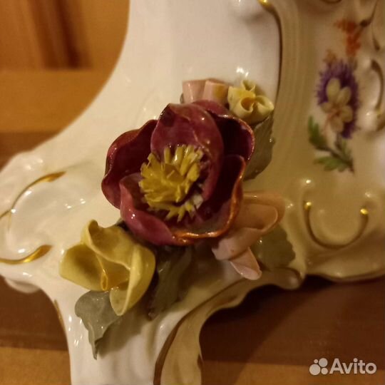 Часы фарфор Дрезден