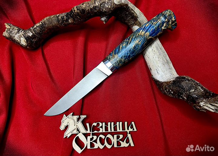 Финка с грибком из порошковой стали Elmax