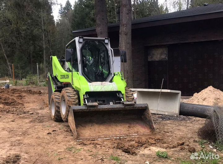 Услуги мини погрузчика Bobcat