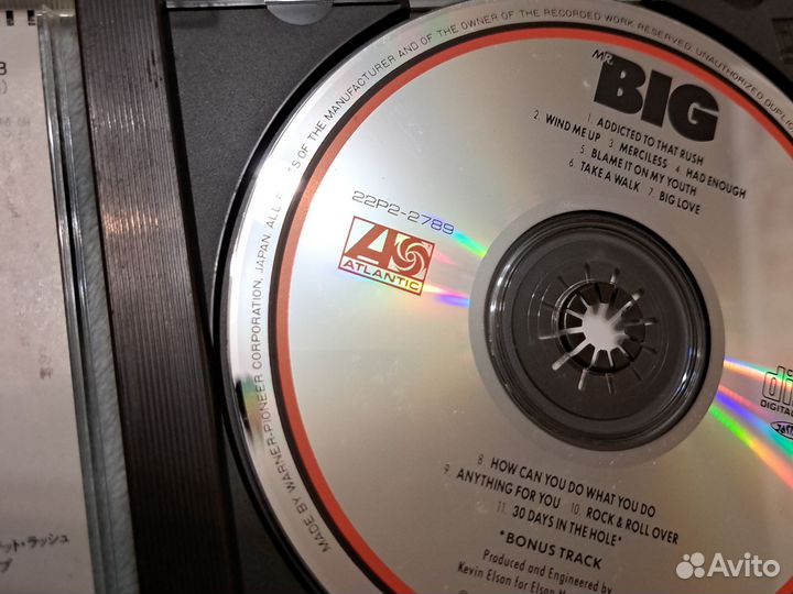 Mr.Big cd japan