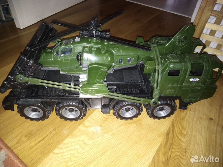 Военный тягач Щит с вертолетом Нордпласт