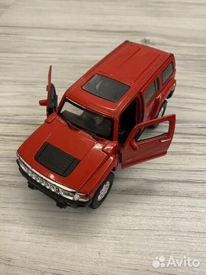 Модель hummer h3 welly