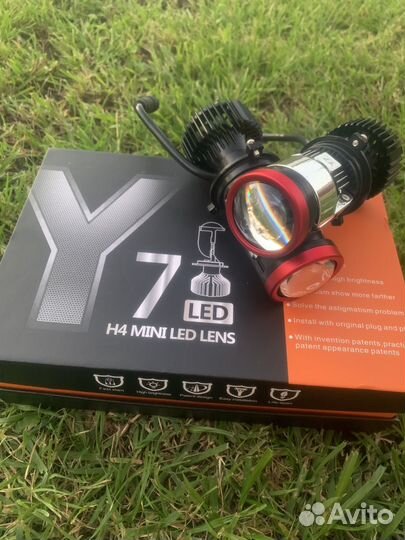 Bi LED лампы с линзой Y7