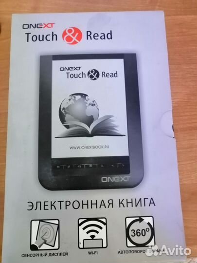 Электронная книга onyx touch and read 001