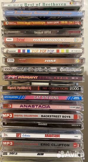 Музыкальные cd/mp3 диски разные
