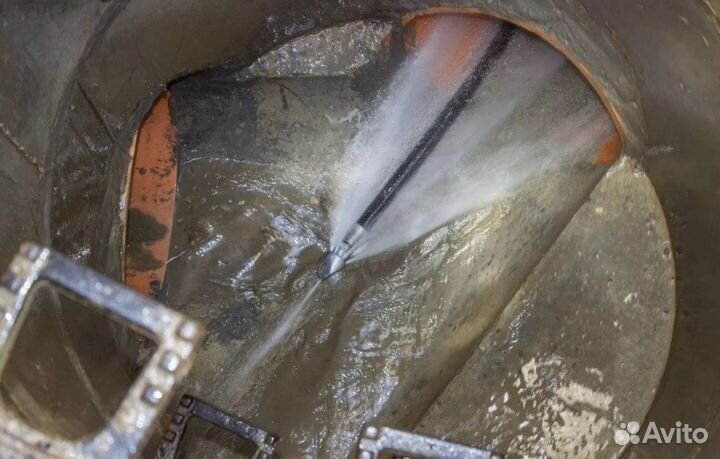 Прочистка труб, промывка канализации