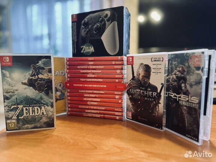 Игры для nintendo switch Mario / Zelda / FIFA