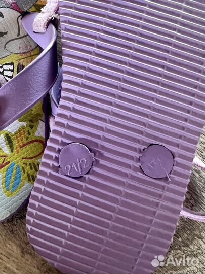 Детские вьетнамки 21 размер