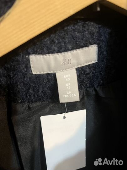 Пальто женское шерстяное H&M