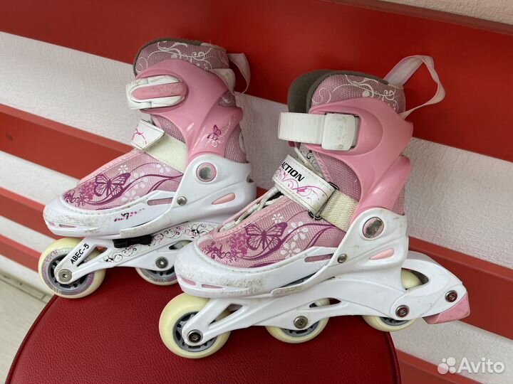 Роликовые коньки Action PW-117P размер 26-29