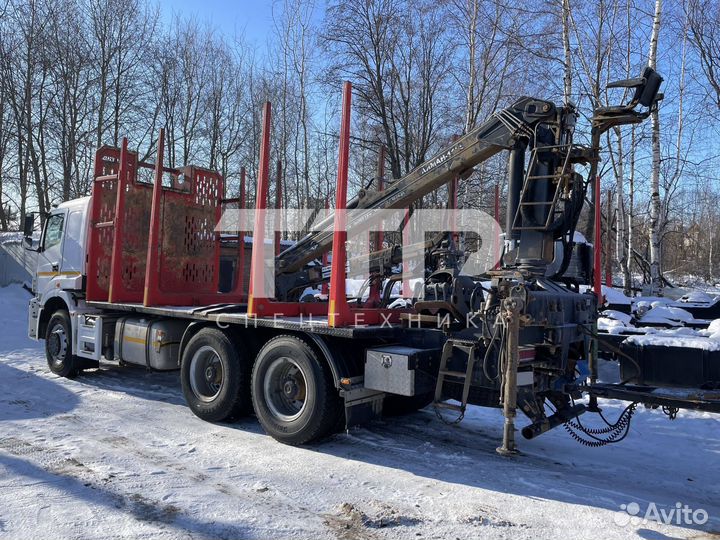 Лесовоз (сортиментовоз) КАМАЗ 6580 с КМУ Майман, 2019