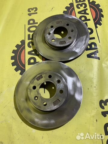 Тормозные диски передние Киа Рио 3. Солярис 1