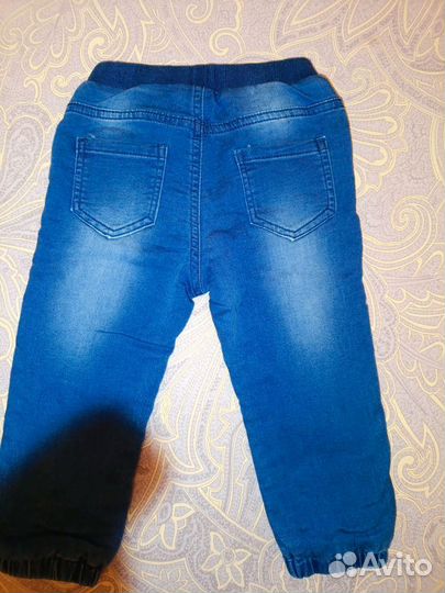 Джинсы для девочки 86