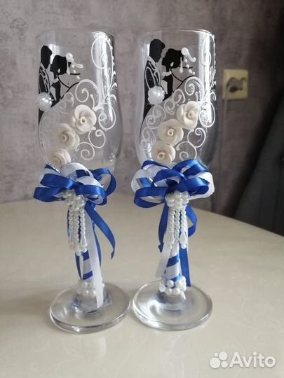Свадебные бокалы