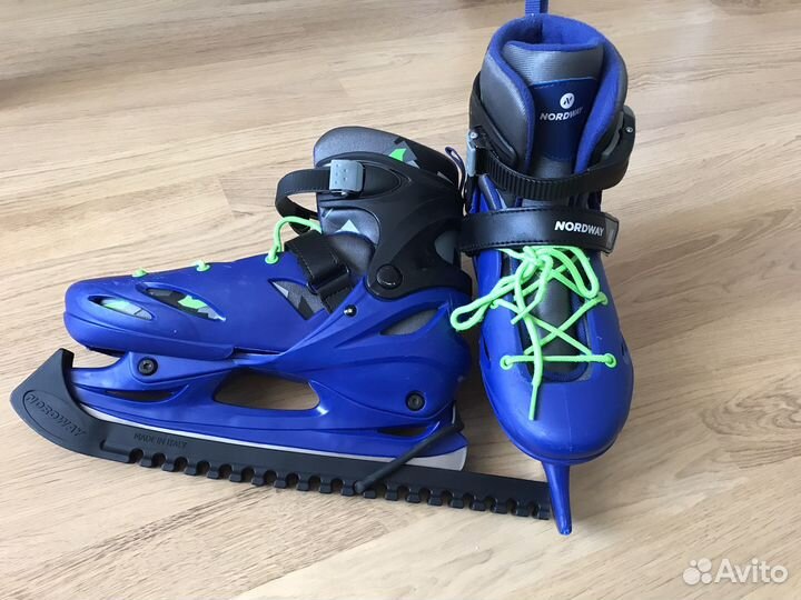 Коньки детские nordway размер 38-41