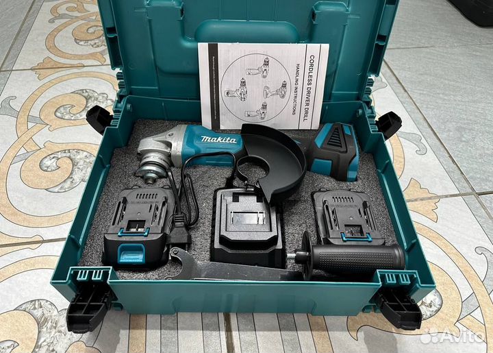 Аккумуляторная болгарка Makita 125мм (Арт.28129)