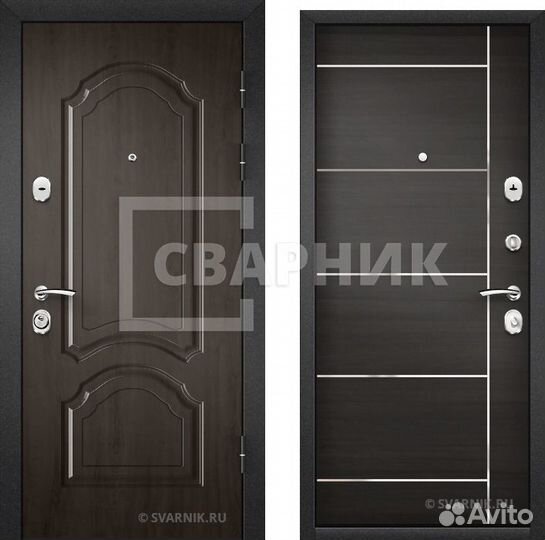 Входная дверь в коттедж по вашим размерам