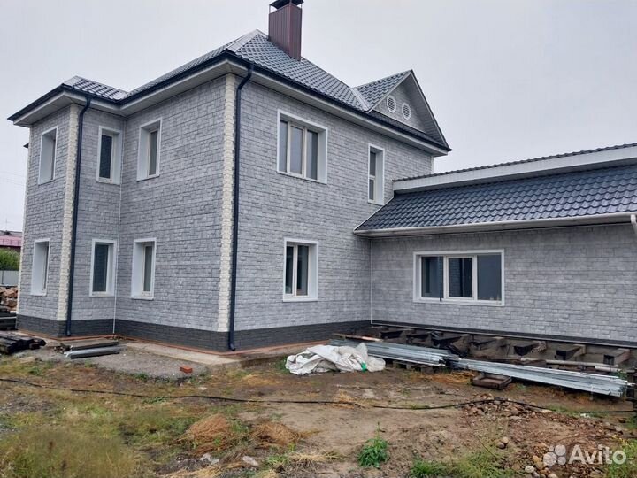 Монтаж сайдинга,фасадные работы