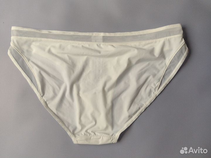Новые женские трусы Oysho L/46 белые микрофибра