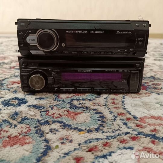 Автомагнитола pioneer с bluetooth Kenwood