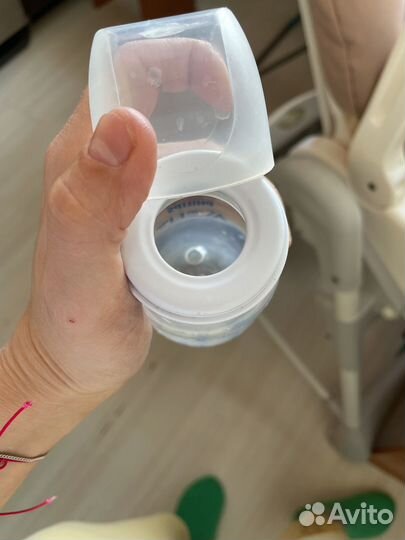 Бутылка для кормления avent natural