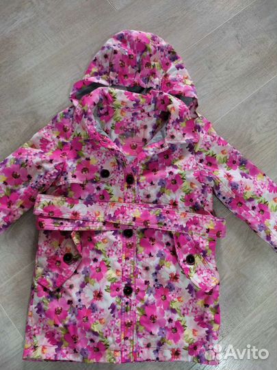 Тренч ветровка для девочек 122
