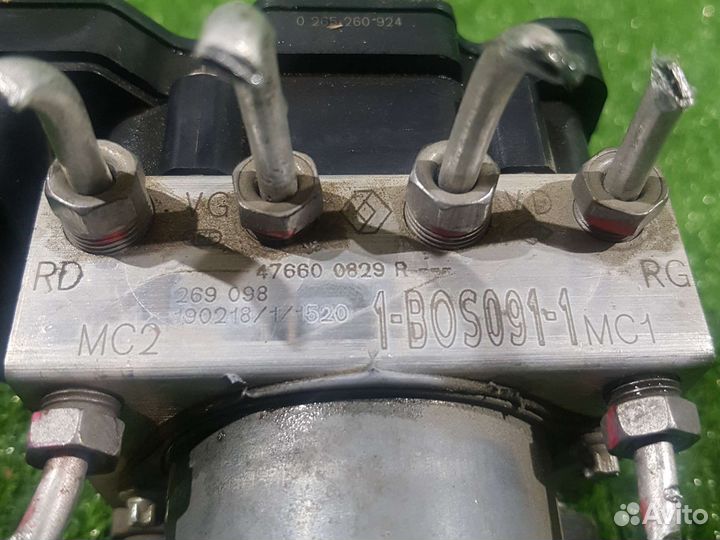 Блок abs Renault Logan 2