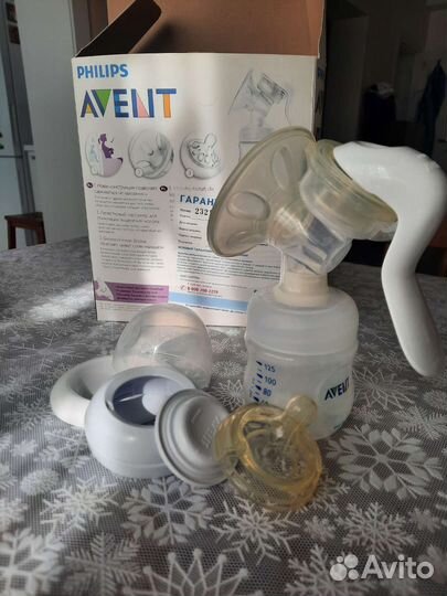 Молокоотсос philips avent ручной